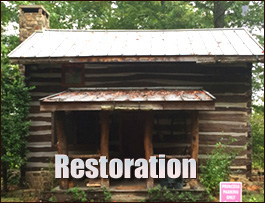 Historic Log Cabin Restoration  Nashport, Ohio